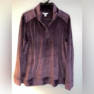 Women’s purple pullover